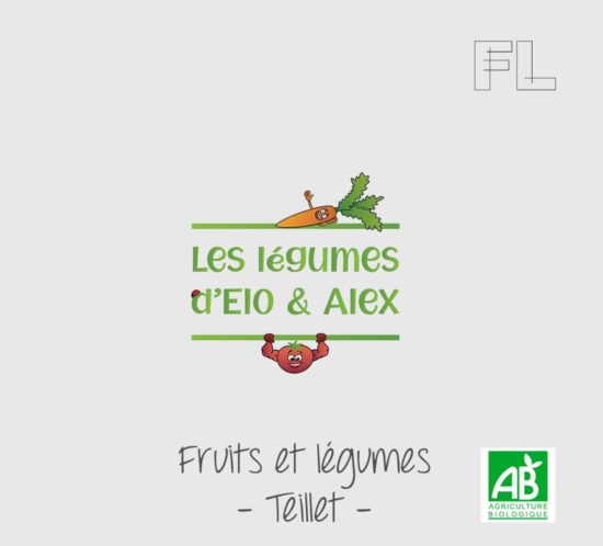 logo les légumes d'élo et alex