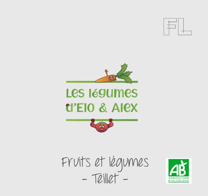 logo les légumes d'élo et alex