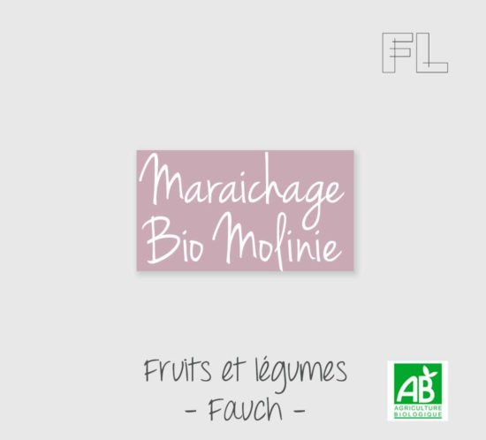 logo maraichage bio molinié