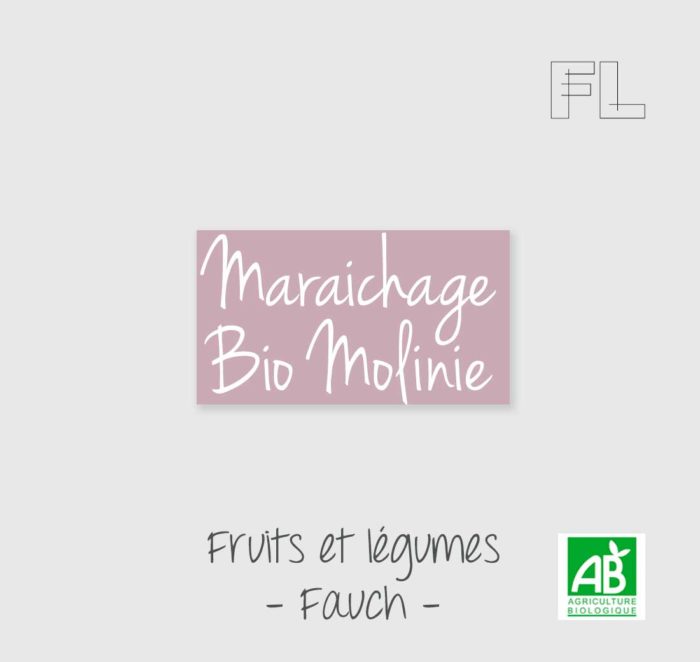 logo maraichage bio molinié